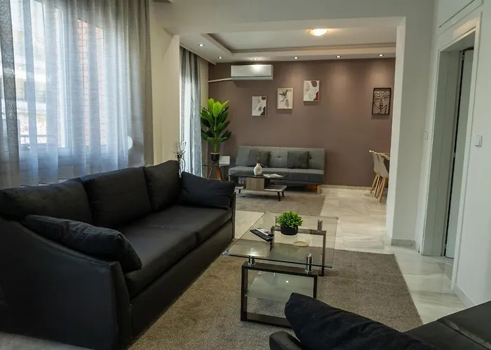דירה Unique With Huge Balcony סלוניקי